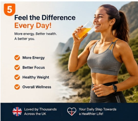 Unicity Balance Natural Orange Drink Mix – 30 Stick Packs | Daily Nutrition & Balanced Lifestyle Support